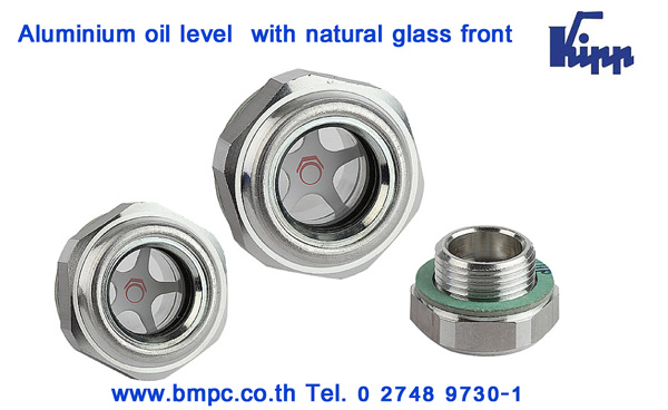 Aluminium sight glass, oil sight glass, oil window glass, ตาแมวกระจกแก้ว